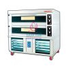 LÒ NƯỚNG ĐIỆN 2 TẦNG 4 KHAY + TỦ Ủ BJY-2B+8PF-E