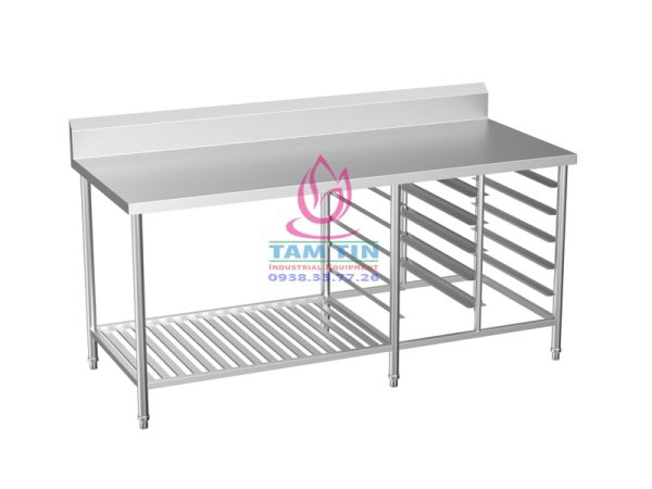 BÀN 1 KỆ THANH 2 KỆ TRƯỢT KHAY WT18-1S2GNRC