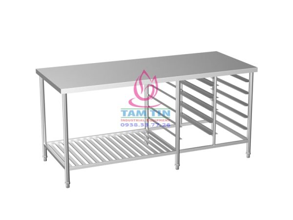 BÀN 1 KỆ THANH 2 KỆ TRƯỢT KHAY WT18-1S2GNR