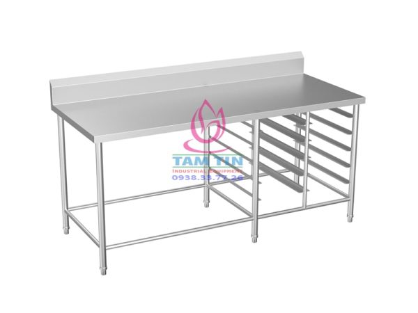 BÀN 2 KỆ TRƯỢT KHAY WT18-2GNRC