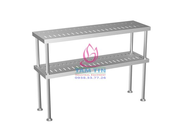 KỆ TRÊN BÀN 2 TẦNG ĐỘT LỖ TS12-2P