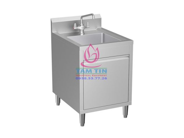 QUẦY 1 CHẬU 1 HỘC RÁC SC06-1DM1GC